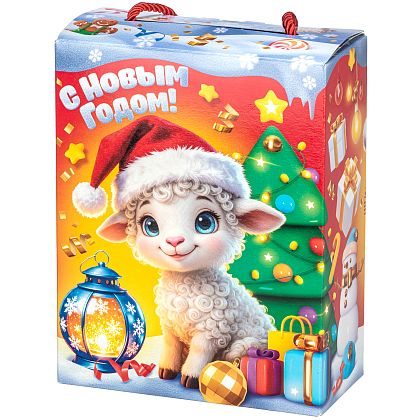 Новогодний подарок Праздничный набор конфет «Шарики-фонарики»